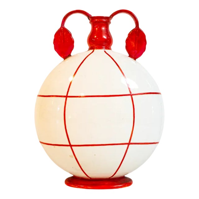 Monza 83 Vase by Guido Androvitz for Società Italiana Ceramica Laveno, 1920s For Sale