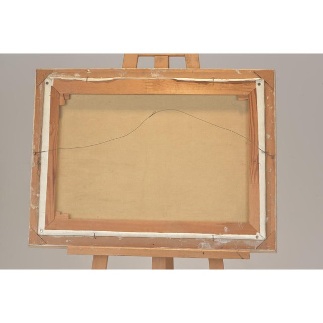 1960s Oil Painting, Cityscape: Spandau, 1960s For Sale - Image 5 of 7