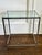 Modern Modern Aluminum Brass Side Table by John Vesey For Sale - Image 3 of 10
