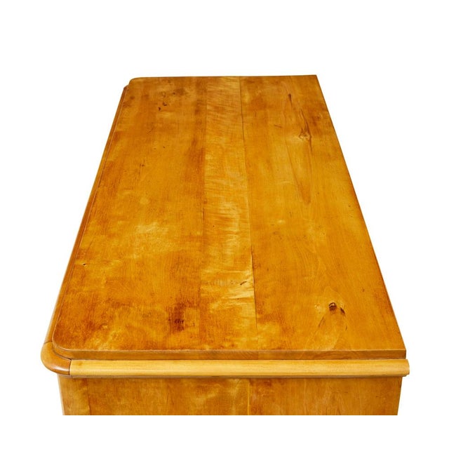 Scandinavian Birch Chest of Drawers, 1870s For Sale - Image 4 of 10