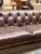 Contemporary Olivia & Quinn Modern Button and Tufted “Spellbound Leather” Sofa For Sale - Image 6 of 12