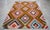 Vintage Turkish Rug Kilim, Handwoven Primitive Tribal Statement, Bohemian Area Rug - 6′4″ X 9′4″ For Sale - Image 9 of 15