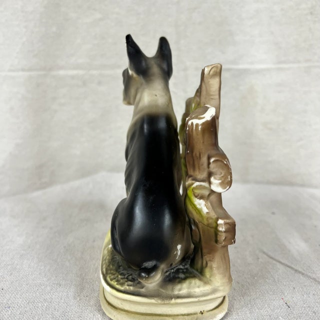 Mid Century Boxer / Bulldog Figurine For Sale - Image 4 of 6