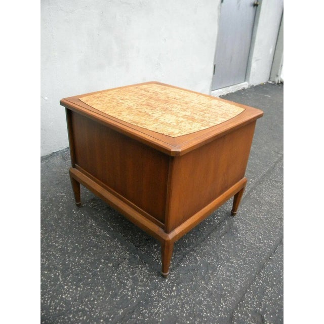 Vintage Mid Century Modern Nightstand End Side Table For Sale In Miami - Image 6 of 13