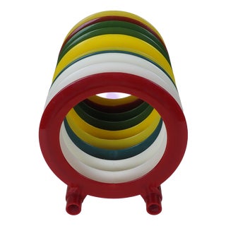 Vintage Modular Vinyl Record Holder from ZZG Veritas, Poland, 1970s For Sale