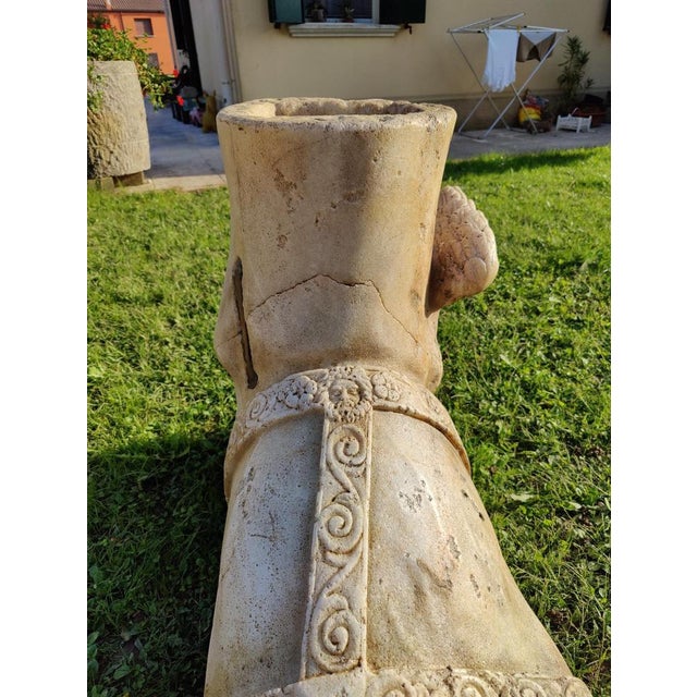 Unknown, Foot of Mercury, 18th Century, Greek Thassos Marble For Sale - Image 12 of 17