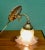 Metal Metal and Glass Wall Light, 1950s For Sale - Image 7 of 8