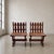 Arts & Crafts Brutalist Handcrafted Mahogany Chairs, 1970s, Set of 2 For Sale - Image 6 of 12
