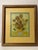 Tangerine Mid-20th Century Lithograph Framed Print, Vincent Van Gogh’s “Sunflowers” For Sale - Image 8 of 11