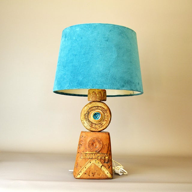 Ceramic Table Lamp by Bernarde Rooke for Kor, England, 1960s For Sale - Image 10 of 10