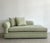 This elegant vintage chaise lounge by the luxury brand Kreiss is a masterclass in the "California Casual" aesthetic....