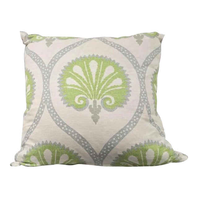 Swedish Romari Green Pillow Sham For Sale