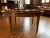 English 20th Century English Traditional Oval Coffee Table With Scalloped Edge and Parquetry Inlay For Sale - Image 3 of 9