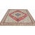 Traditional Handwoven Serapi Style Area Rug featuring a medallion and corners design in a red-colored field enclosed in a...