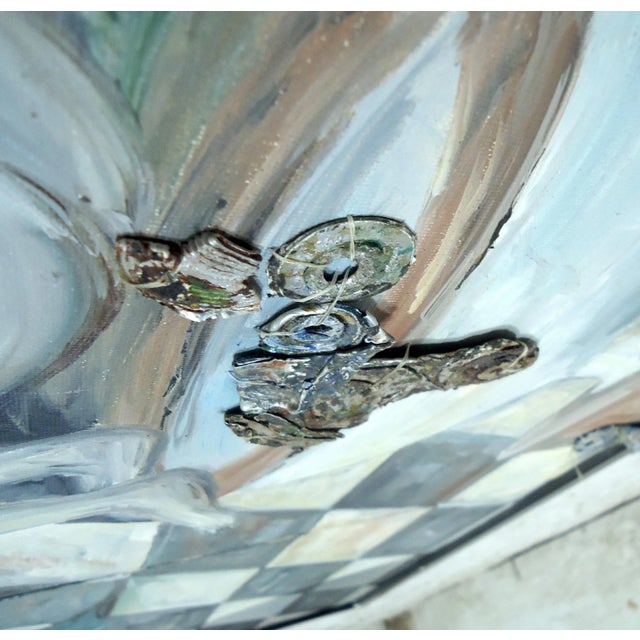 1960s Modern Painting of an Artist Painting For Sale In New York - Image 6 of 13