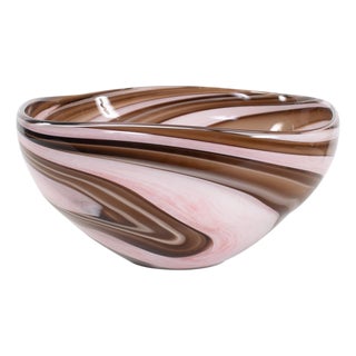 Neapolitain Glass Bowl For Sale