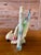 Vintage Japanese Majolica Style Parrot Vase For Sale - Image 4 of 11