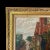 Neoclassical Early 20th Century Neoclassical European Community Life Village Scene Oil Painting For Sale - Image 3 of 6