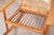1960s Attributed to Hans Olsen for Juul Kristensen Model 532-a Teak and Cane Rocking Chair - Denmark For Sale - Image 6 of 9