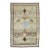 Vintage Zabihi Collection Geometric Persian Gabbeh Rug - 6'10" x 9'10" For Sale