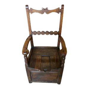 French 18th Century Saltbox Chair