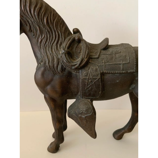 Mid-Century Modern Mid-Century Horse Statue For Sale - Image 3 of 12