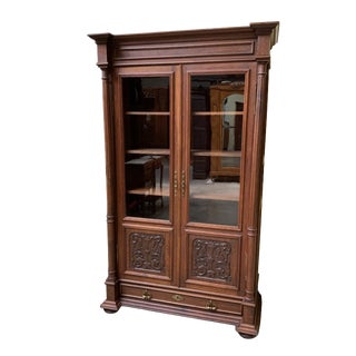 Antique Gründerzeit Display Bookcase, 1880 For Sale