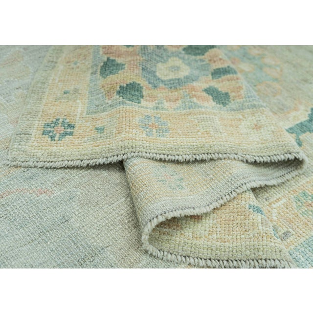 Turkish Oushak Rug 8'5" x 10'5" #19310 For Sale In Houston - Image 6 of 8