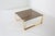 Mid-Century Modern Coffee Table with Gold-Plated Base and Glass Top, 1970s For Sale - Image 6 of 13