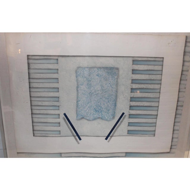 This is a beautiful, plastic-enclosed print by Luis Mazzora, a Mexican artist who had a workshop in SoHo, Manhattan. This...