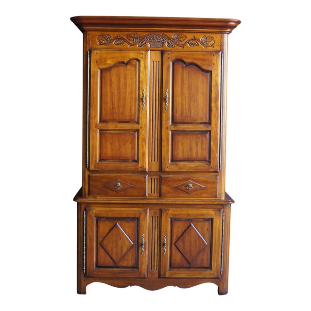 20th Century French Country Armoire Chairish