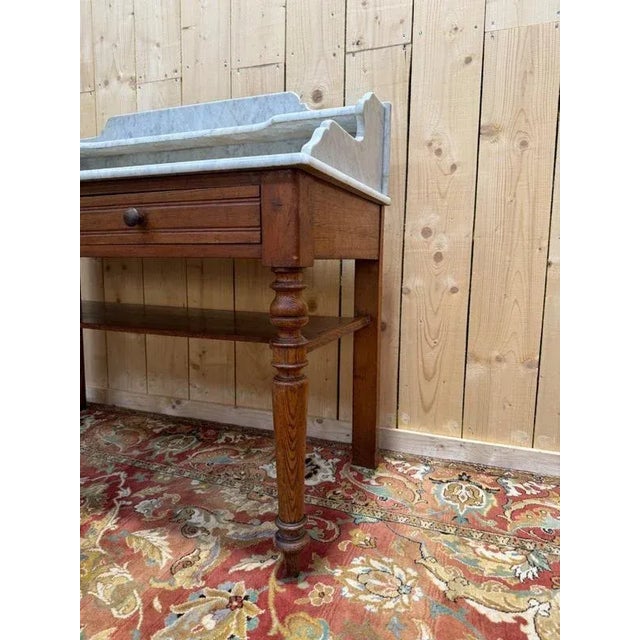 Large Louis Philippe Dressing Table or Dressing Table For Sale - Image 4 of 8