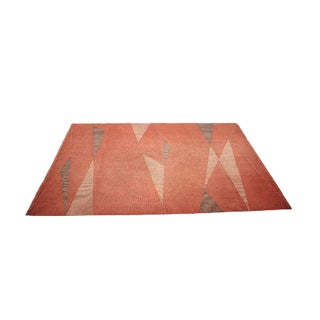 Mid-Century Geometric Carpet, 1950s For Sale