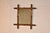 Late 19th century French faux bamboo mirror made from cherry. The frame is nicely hand turned to look like bamboo, and...
