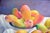 Textile Mid Century Naturaleza Muerta Con Mangoes (Still Life W. Mangoes) by Francisco Dosamantes For Sale - Image 7 of 10