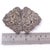 Gold Antique Indian Embossed White Metal Nurses Belt Buckle with Deities, 1930s For Sale - Image 8 of 9