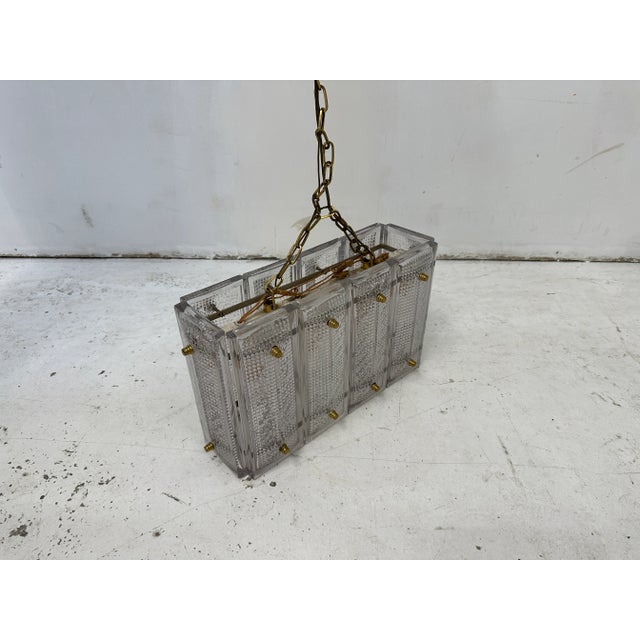 Carl Fagerlund Pendant Chandelier for Orrefors For Sale - Image 12 of 12