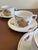 Mid 20th Century Mid 20th Century Seltmann Weiden Bavaria West Germany Fruit Tea Cups & Saucers - Set of 6 For Sale - Image 5 of 15