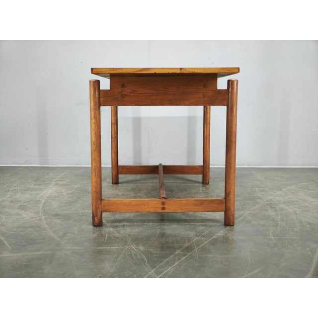 1960s Czech Coffee Table in Oak by Krásná Jizba, 1960s For Sale - Image 5 of 16