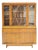 Raymond Loewy Mengel Mid Century Modern Sculpted Oak Bookcase China Cabinet For Sale
