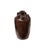 1990s Vintage Earthy Dark Brown Village Rural Pottery Ceramic Pot Vase For Sale - Image 5 of 5