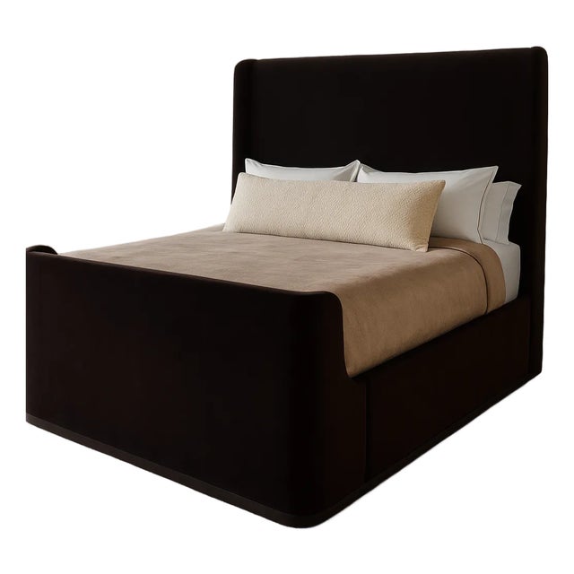 Eastern King Upholstered Bed For Sale