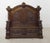 Italian Carved Hall Bench in Oak For Sale - Image 3 of 3