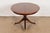 Baker Furniture Style Georgian Banded Mahogany Pedestal Extension Dining Table, Newly Refinished For Sale - Image 11 of 11