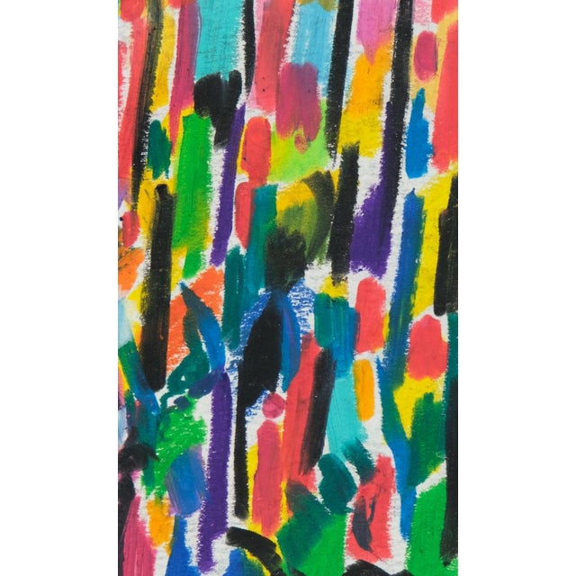Françoise Galle, Abstract Silhouettes, 1940, Pastel on Paper For Sale - Image 9 of 10