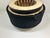 Black Large Horsehair Pouffe in Compressed Wood, 1980s For Sale - Image 8 of 11