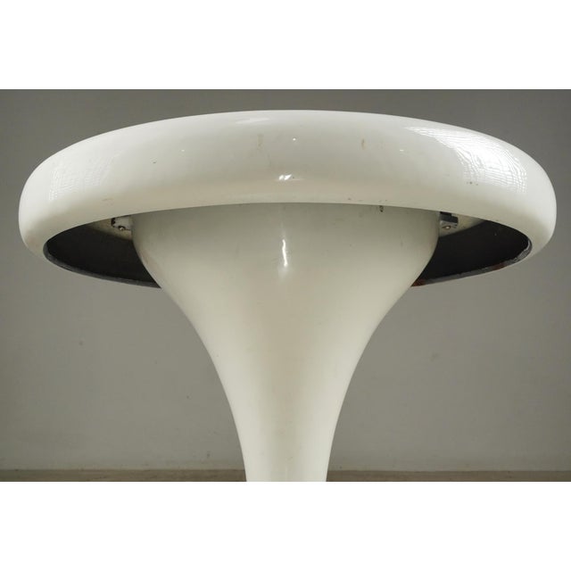Metal Reclaimed Art Deco Enameled Cast Iron Pedestal Sink For Sale - Image 7 of 11