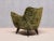 Perla Armchairs in Green Velvet by Giulia Veronesi for ISA Bergamo, 1950s, Set of 2 For Sale - Image 11 of 17
