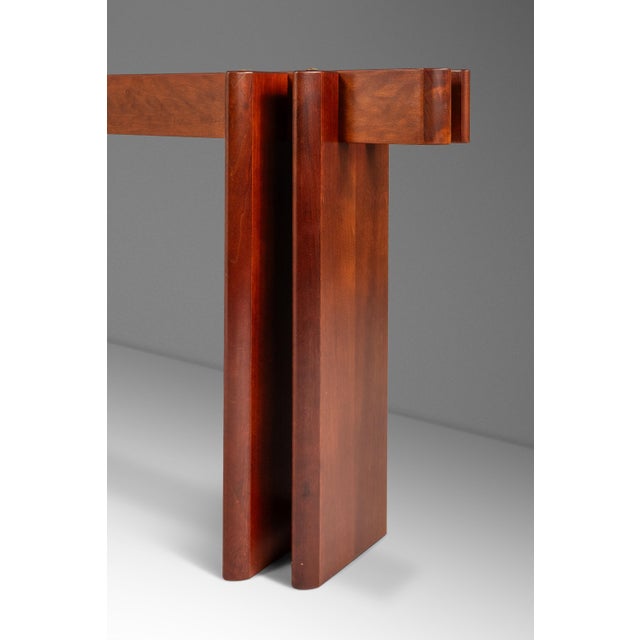Danish Mid-Century Modern Console Table in Teak W/ Glass Top by Gustav Gaarde for Trekanten, Denmark, C. 1970s For Sale - Image 16 of 18