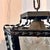 Wrought Iron and Glass Lantern, 1970s For Sale - Image 9 of 18